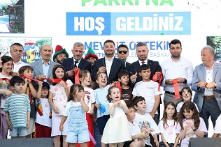 MUAMMER AKSOY PARKI YENİLENEN YÜZÜYLE HİZMETE AÇILDI